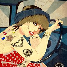 Pinap girl. Un progetto di Graphic design di Antonio Morales - 17.05.2015