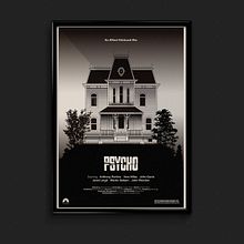 Psycho. Un progetto di Cinema e Illustrazione tradizionale di Eric Veiga Gullon - 17.05.2015