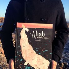 Ahab y la Ballena Blanca. Edelvives 2014. Libro-Álbum Infantil.. Un progetto di Illustrazione tradizionale di Manuel Marsol - 18.06.2014