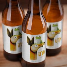 Cerveza INK. Br, ing, Identit, Traditional illustration, and Packaging project by Julio Ríos - 05.18.2015