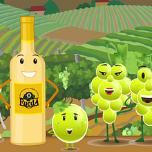 Video de animación para Vinos de Rueda. Un proyecto de Animación, Br, ing e Identidad, Cine, vídeo, televisión, Cómic, Dirección de arte, Diseño, Diseño de personajes, Ilustración tradicional, Publicidad y Vídeo de Pedro Moleón Casaos - 05.11.2013