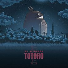 My Neighbor Totoro. Animation, Film, Graphic Design, and Traditional illustration project by Enrique Núñez Ayllón - 01.23.2015