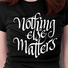 Nothing else Matters: Mi Proyecto del curso Caligrafía y lettering para manos inquietas. Calligraph project by Javier Piñol - 05.19.2015