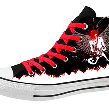 Campaña Converse • Vestí tu música • 2012 Ein Projekt aus dem Bereich Br, ing und Identität, Kunstleitung, Produktdesign, Grafikdesign und Traditionelle Illustration von Mariano Ledwith Fernández - 30.10.2012