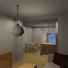 DISEÑO REFORMA PARCIAL EN VIVIENDA.. Un proyecto de Arquitectura, Arquitectura interior, Diseño, Diseño de iluminación, Diseño de interiores, Diseño y creación de muebles					 de MANUEL UREBA. INTERIORISTA. - 20.05.2015