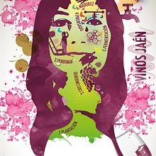 Mapa autorretrato - VINOS JAÉN. Design, Photograph, and Traditional illustration project by sonia jaén gil - 05.07.2017