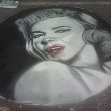Marilyn Monroe (grises). Fine Arts project by Andrés López - 05.22.2015