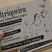 Diseño folleto presentación Faltriqueira en dos idiomas. Design, Graphic Design, Photograph, and Advertising project by María Vilariño - 05.22.2015