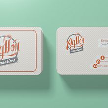 Nuevo logo & Tarjeta personal. 3D, Br, ing, Identit, Calligraph, and Graphic Design project by Enrique Núñez Ayllón - 05.22.2015