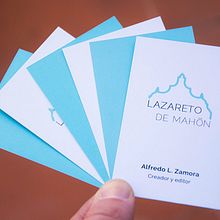 Lazareto de Mahón. Br, ing, Identit, Cop, writing, Art Direction, Design, Graphic Design, and Photograph project by María Vilariño - 05.22.2015