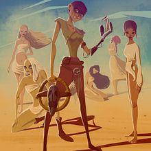 Furiosa. Een project van Film, Ontwerp van personages y Traditionele illustratie van David Pavón Benítez - 22.05.2015