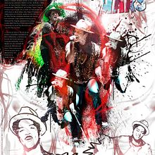 Bruno Mars - Póster. Graphic Design project by Jorge Romero - 05.24.2015