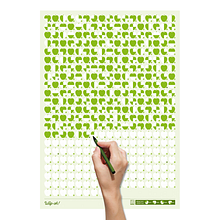 Life Calendar: Healthy Lifestyle. Un proyecto de Dirección de arte, Diseño, Diseño de producto y Diseño gráfico de Raquel Catalan - 24.05.2015