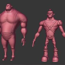 Personajes en proceso. Un progetto di 3D e Character design di Marc Lidon - 24.05.2015