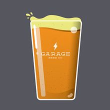 Garage Beer Co. - Ilustraciones y Posters. Un progetto di Illustrazione tradizionale di Enric Adell - 30.04.2015