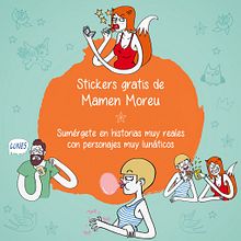 Emoticonos "La pandilla histriónica" para la empresa de mensajería instantanea LINE corporation. Un proyecto de Cómic de Mamen Moreu Bibián - 25.05.2015