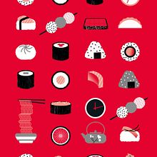 SUSHI SIDE. Un proyecto de Br, ing e Identidad, Dirección de arte e Ilustración tradicional de VIVACOBI studio - 25.05.2015