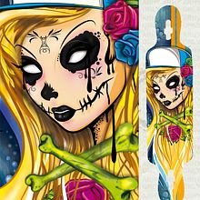 Diseño para tablas de Longboards . % Ariel Issas tarafından hazırlanan Güzel sanatlar, Tasarım, Geleneksel illüstras, Ve on projesi - 05.25.2015