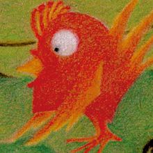 La gallina colorada.. Ilustração tradicional projeto de Nat Wierzbicki - 25.05.2015