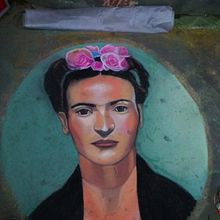 Frida Kahlo 2. Fine Arts project by Andrés López - 05.23.2015