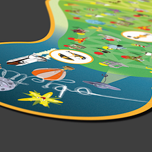 Tabula Coaching Game. Game Design, Education, Traditional illustration, Editorial Design, and Graphic Design project by Julio Ríos - 05.26.2015