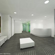 Diseño para Clinica Dental Bealdent. Un proyecto de 3D y Diseño de interiores de Ferran Aguilera Mas - 06.07.2013