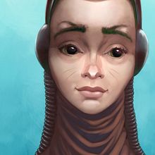 Milky Way. Character Design, and Traditional illustration project by Alex Céspedes Cívico - 05.26.2015