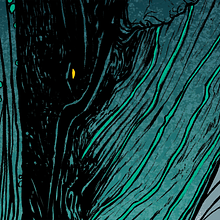 The Ocean Tribute Poster. Design gráfico e Ilustração tradicional projeto de Álvaro Cubero González - 26.05.2015