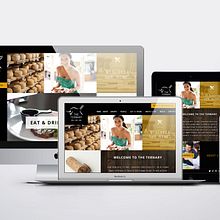 Responsive design The Ternary Restaurant . Direcția artistică, Design web și UX / UI de Ali Bolaño - 01.27.2015