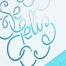Se Feliz, tarjeta calada. Un progetto di Graphic design di Gimena Moya Tonelli - 27.05.2015