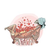 Bathory. Logo.. Br, ing, Identit, Graphic Design, and Traditional illustration project by Camila Bernal - 05.28.2015