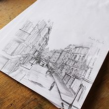 Lapiz. Fine Arts, and Traditional illustration project by Camila Bernal - 08.22.2014