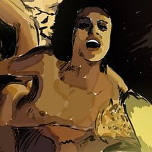 ILUSTRACION. Fight Club.. Design, and Traditional illustration project by Camila Bernal - 07.18.2014