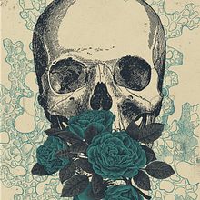 Flores para tu funeral. Un proyecto de Ilustración tradicional de Laura Márquez - 30.05.2015