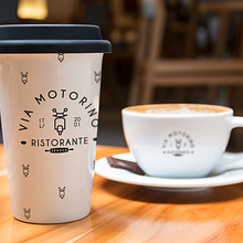 Ristoriante "Via Motorino". Br, ing, Identit, Design, Graphic Design, and Packaging project by mariadebenito89 - 05.30.2015