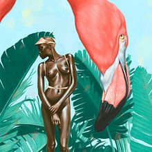 Media tarde en el Jardín de Plástico. Art Direction, Editorial Design, and Traditional illustration project by Alexander Grahovsky - 06.01.2015