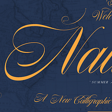 Nautica. Calligraph, Graphic Design, T, and pograph project by Giuseppe Salerno - 09.02.2014