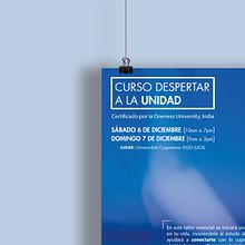 Curso despertar a la unidad. Un progetto di Graphic design di Andrea De Armas Nuñez - 20.11.2014