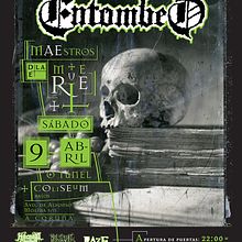 Entombed Maestros de la Muerte. Art Direction, Graphic Design, and Photograph project by Cristo Aleister - 04.08.2011
