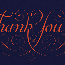 Thank You. Design project by Joel Vilas Boas - 06.02.2015