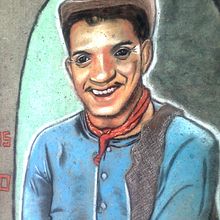 Mario Moreno Cantinflas. Fine Arts project by Andrés López - 10.11.2014