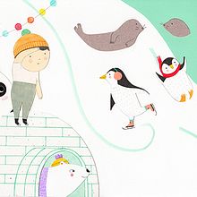Ilustración Infantil. Collage, and Traditional illustration project by "lanómada" - 06.03.2015