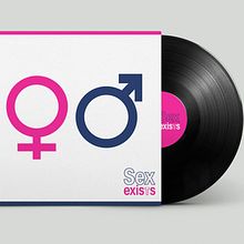 Sex exists - Naming & logo. Br, ing, Identit, Design, and Graphic Design project by The Onliners Studio - 06.04.2015