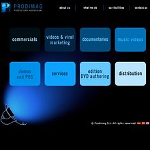 Prodimag S.L.. Animation, Web Development, Graphic Design, Web Design & IT project by Eric Carreras-Candi - 01.31.2010