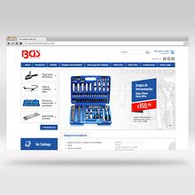 Website - BGS Technic. Web Design project by Victor Andres - 06.01.2015
