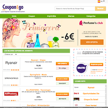 Coupon & Go. Br, ing, Identit, and Web Design project by Juan Andrés Moreno Rubio - 06.06.2015