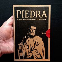 Revista Piedra. Un progetto di Graphic design e Serigrafia di Eduardo LeBlanc - 06.06.2015