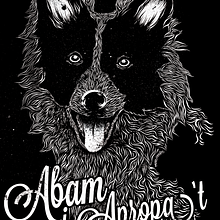Camiseta para Abam i Apropa't Ein Projekt aus dem Bereich Traditionelle Illustration von Marc Pallàs - 07.06.2015