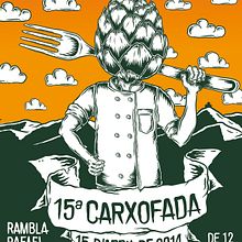 Carxofada 2014 Ein Projekt aus dem Bereich Grafikdesign und Traditionelle Illustration von Marc Pallàs - 07.06.2015
