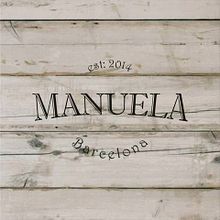 Branding Manuela Barcelona. Br, ing, Identit, and Graphic Design project by Verónica Vicente - 08.18.2014